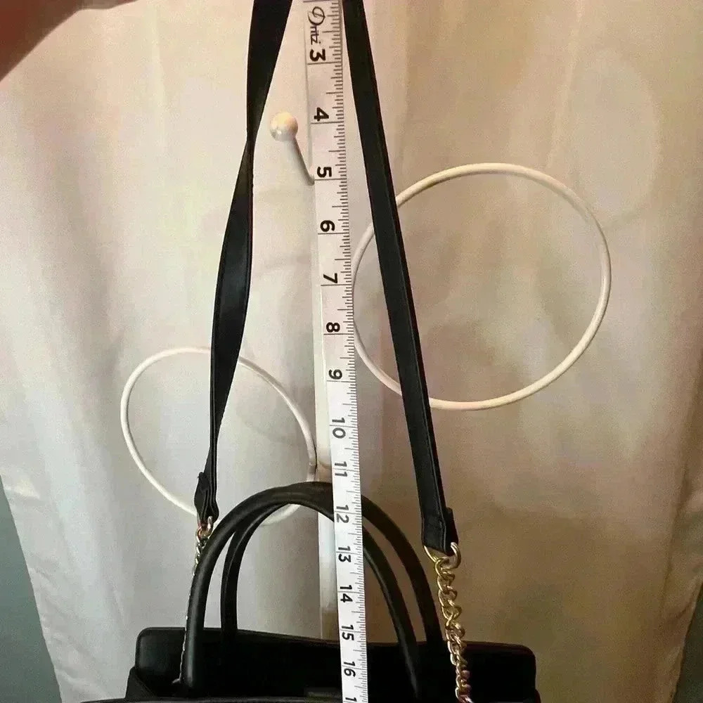 Nine West Black Bow Handbag - Picture 8 of 11